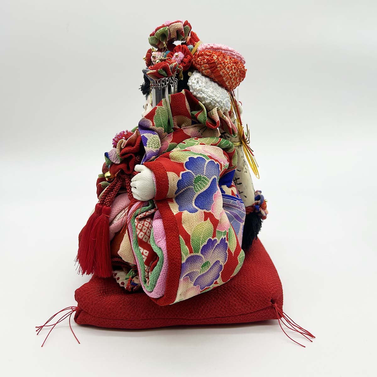 上原装子 古布創作人形 おひなちゃま ミニ