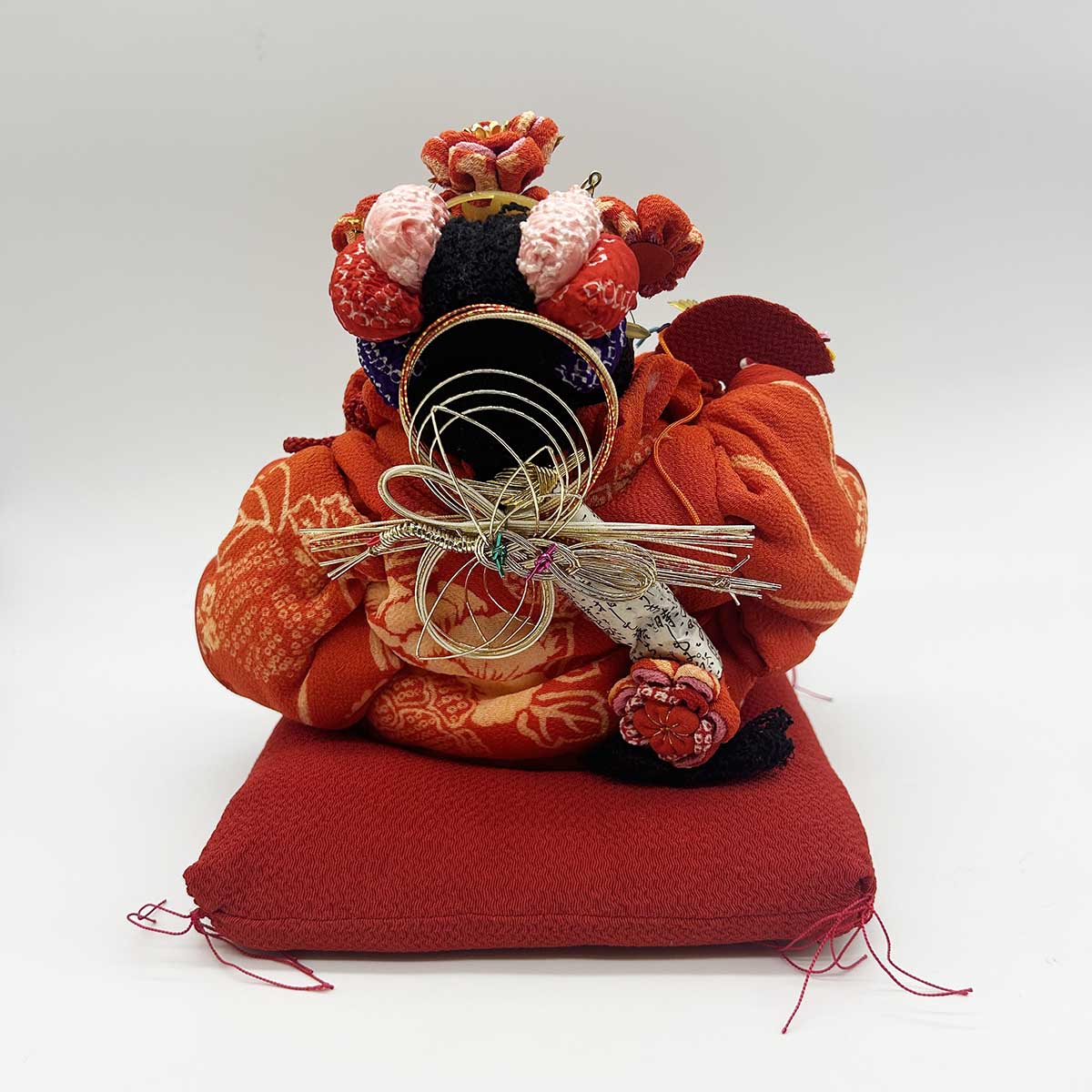 上原装子 古布創作人形 おひなちゃま ミニ