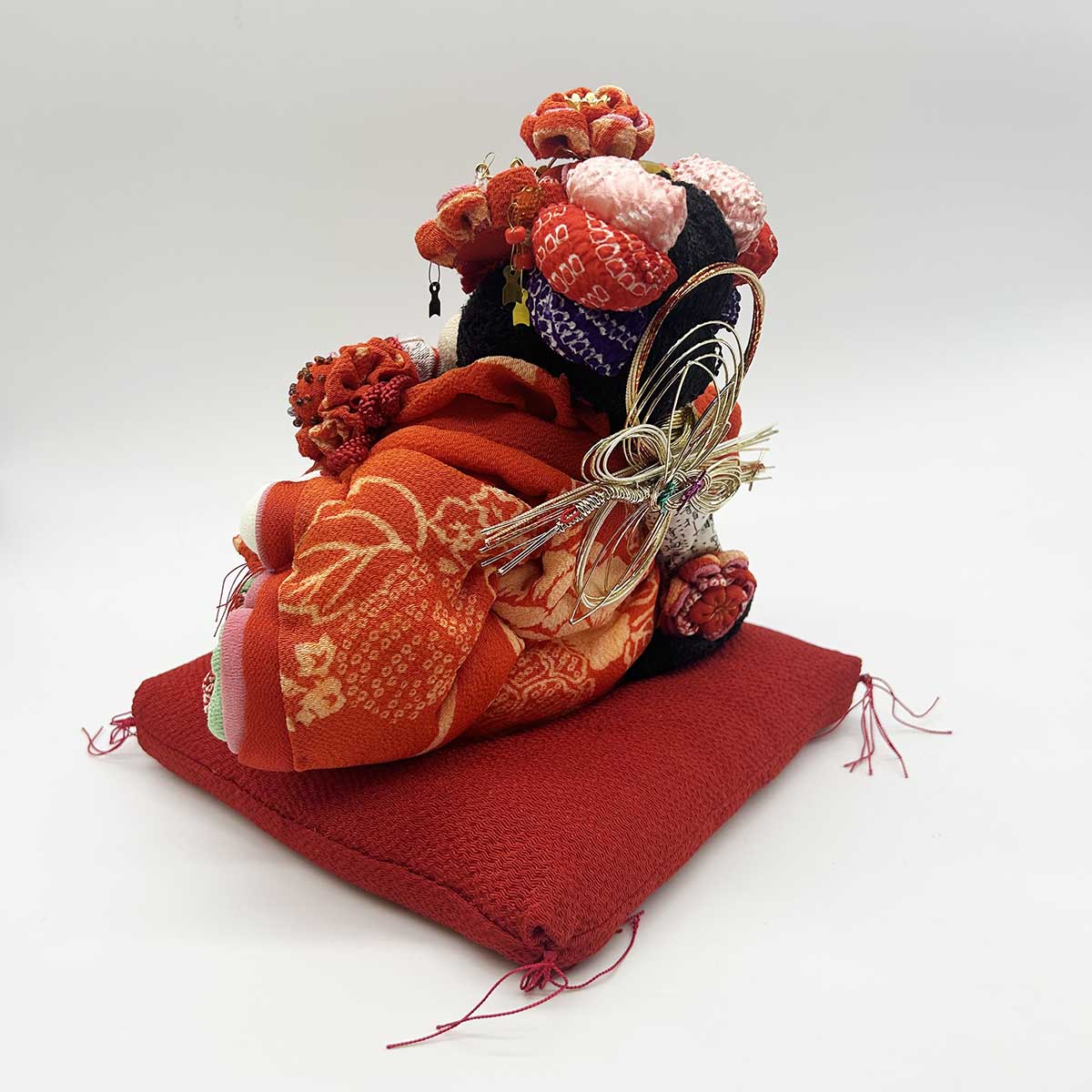 上原装子 古布創作人形 おひなちゃま ミニ