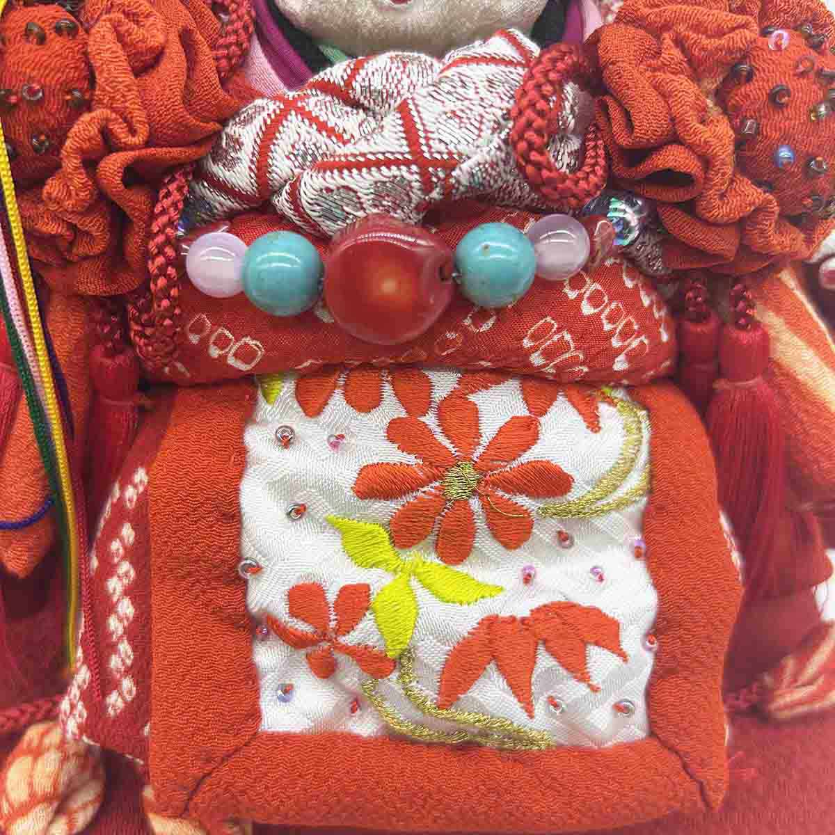 上原装子 古布創作人形 おひなちゃま ミニ