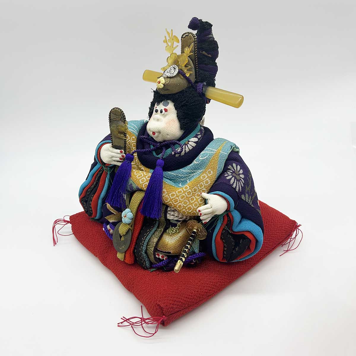 上原装子 古布創作人形 おひなちゃま ミニ