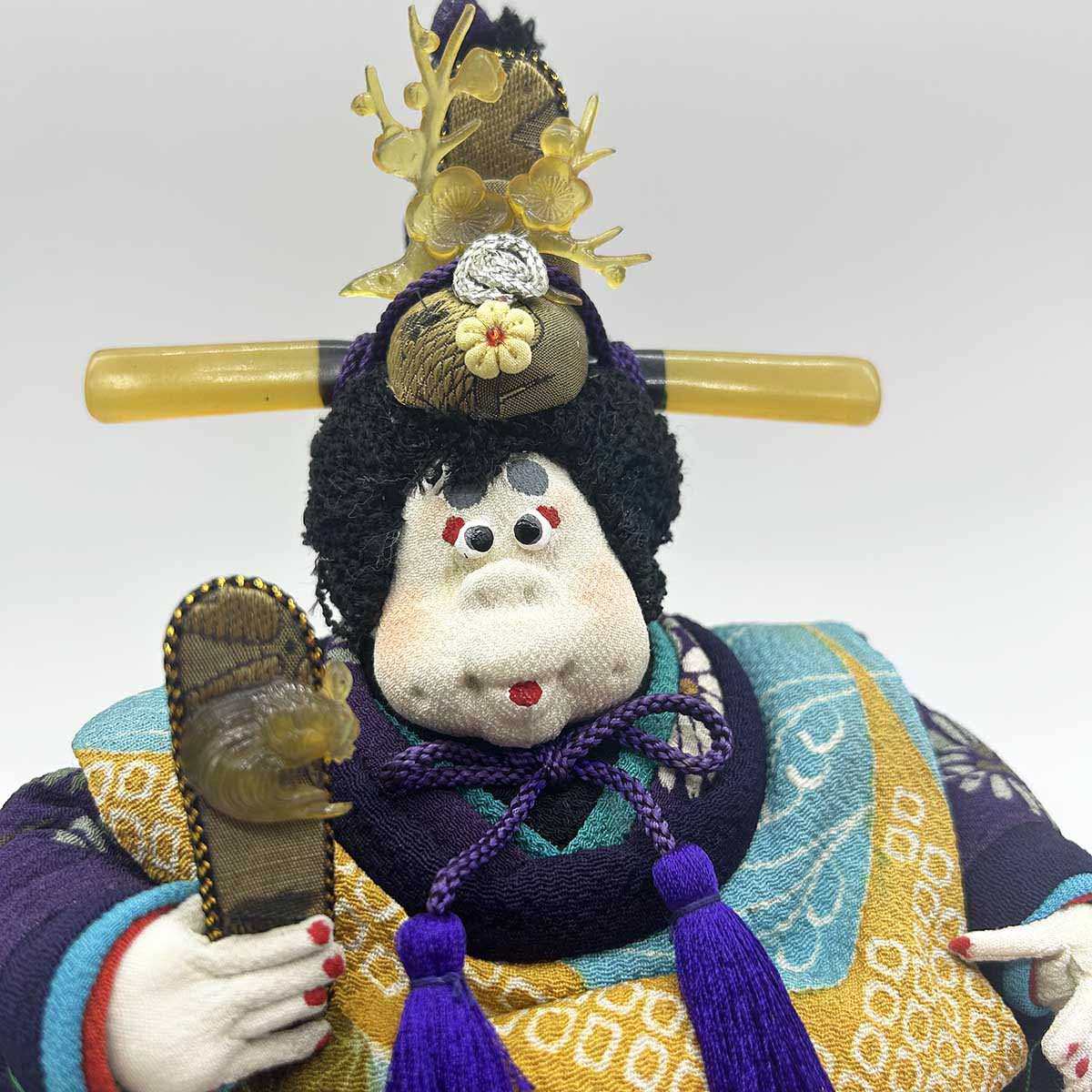 上原装子 古布創作人形 おひなちゃま ミニ