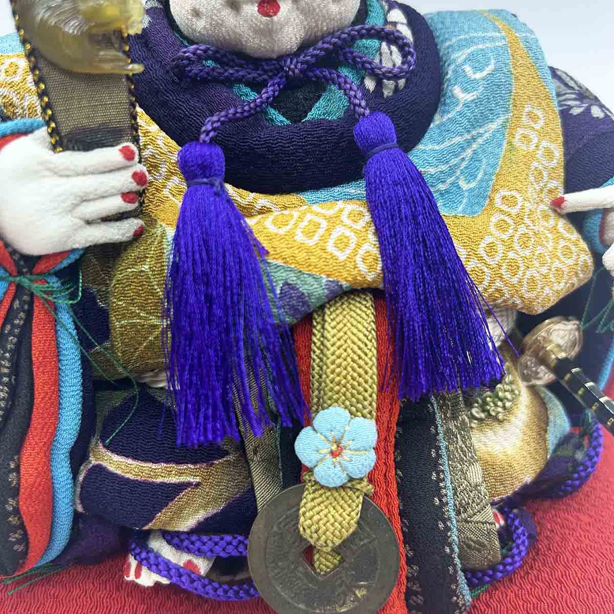 上原装子 古布創作人形 おひなちゃま ミニ