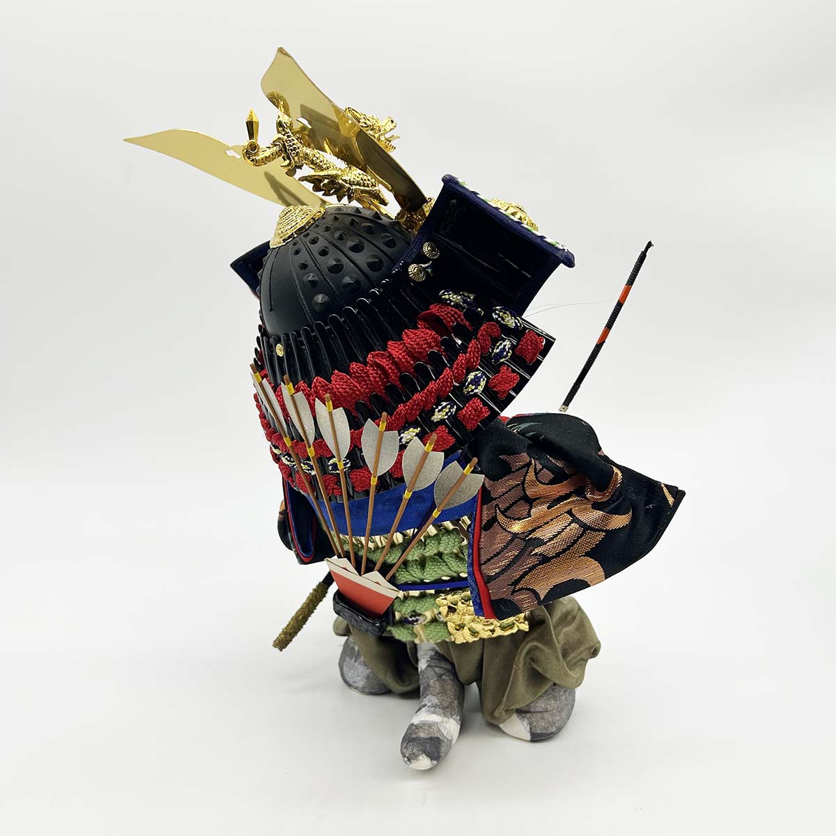 創作猫人形 五月の若武者(大)