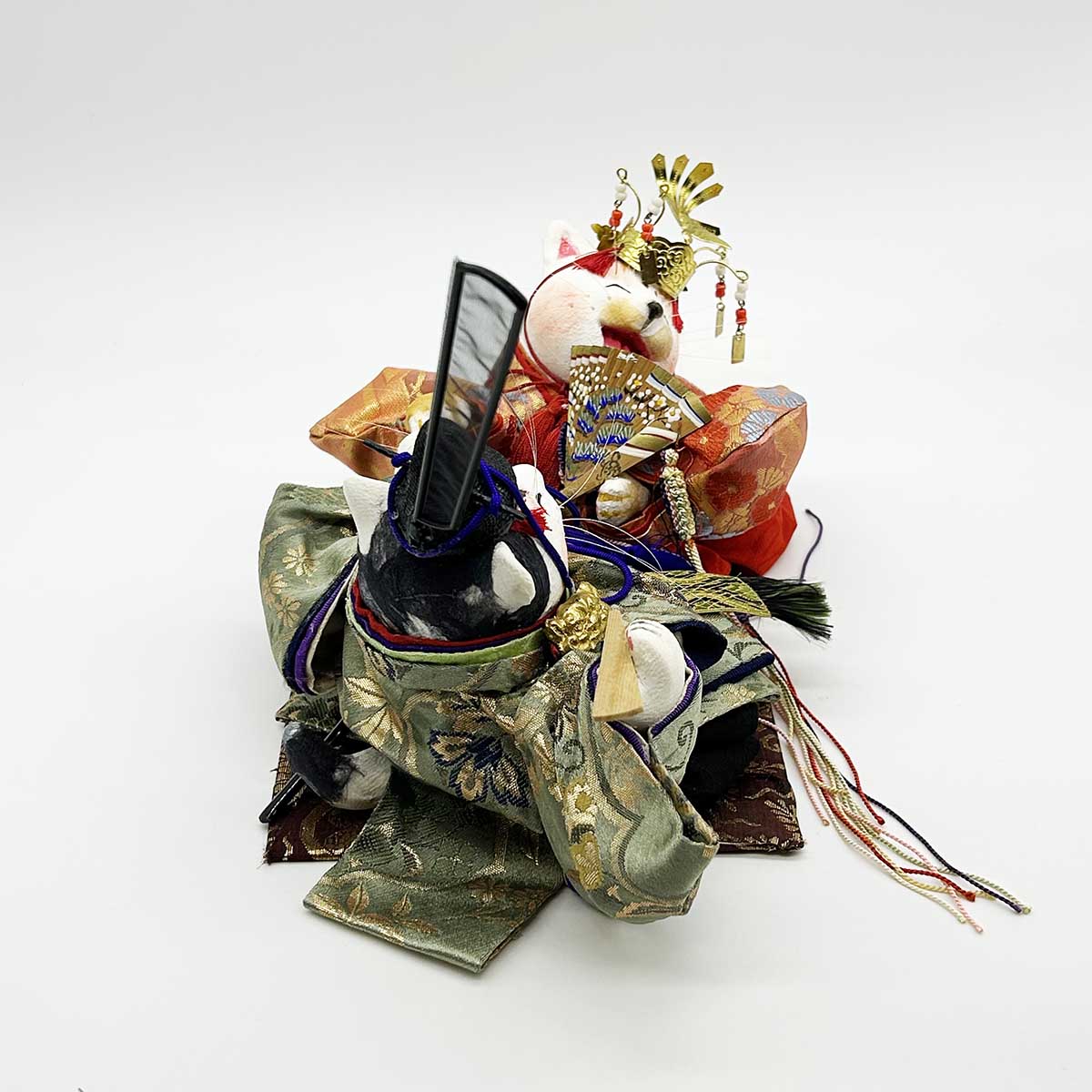 創作猫人形 招福びな(中) 宝箱