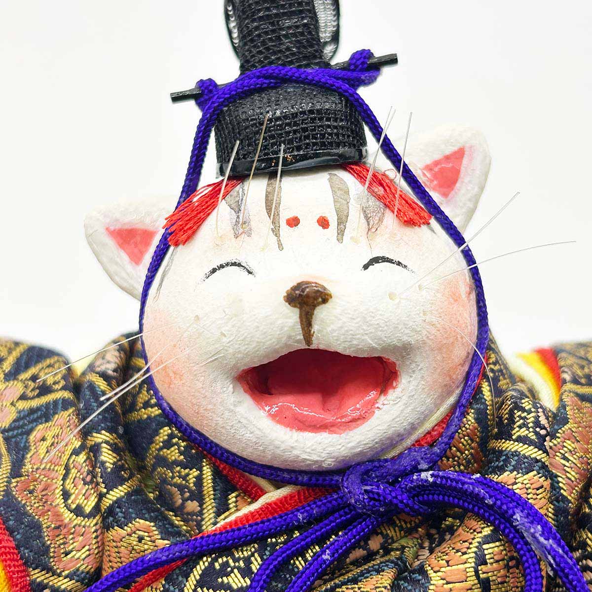 創作猫人形 招福びな(中) 扇