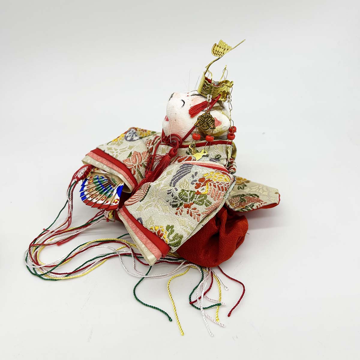 創作猫人形 招福びな(中) 扇