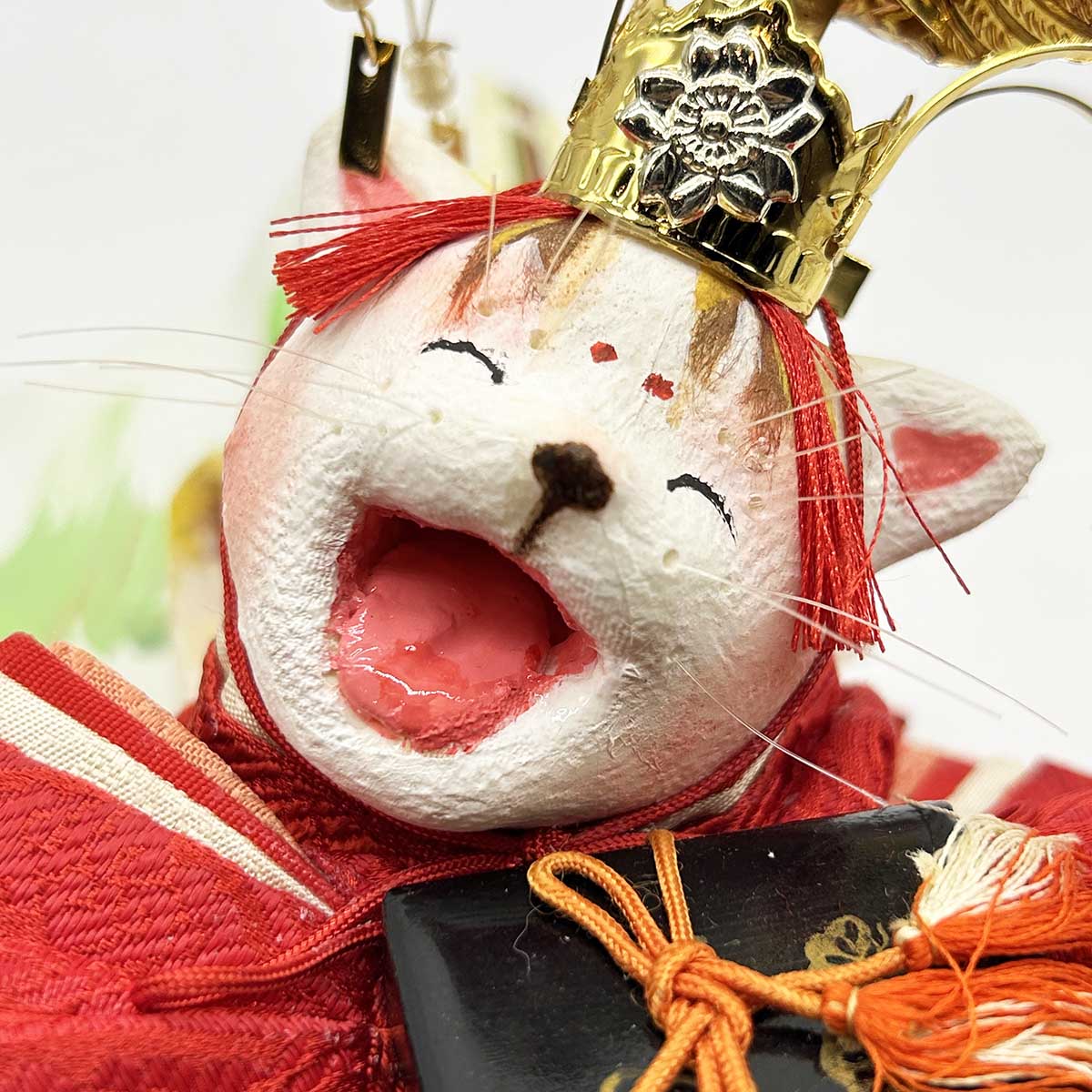 創作猫人形 招福びな(中) 宝箱