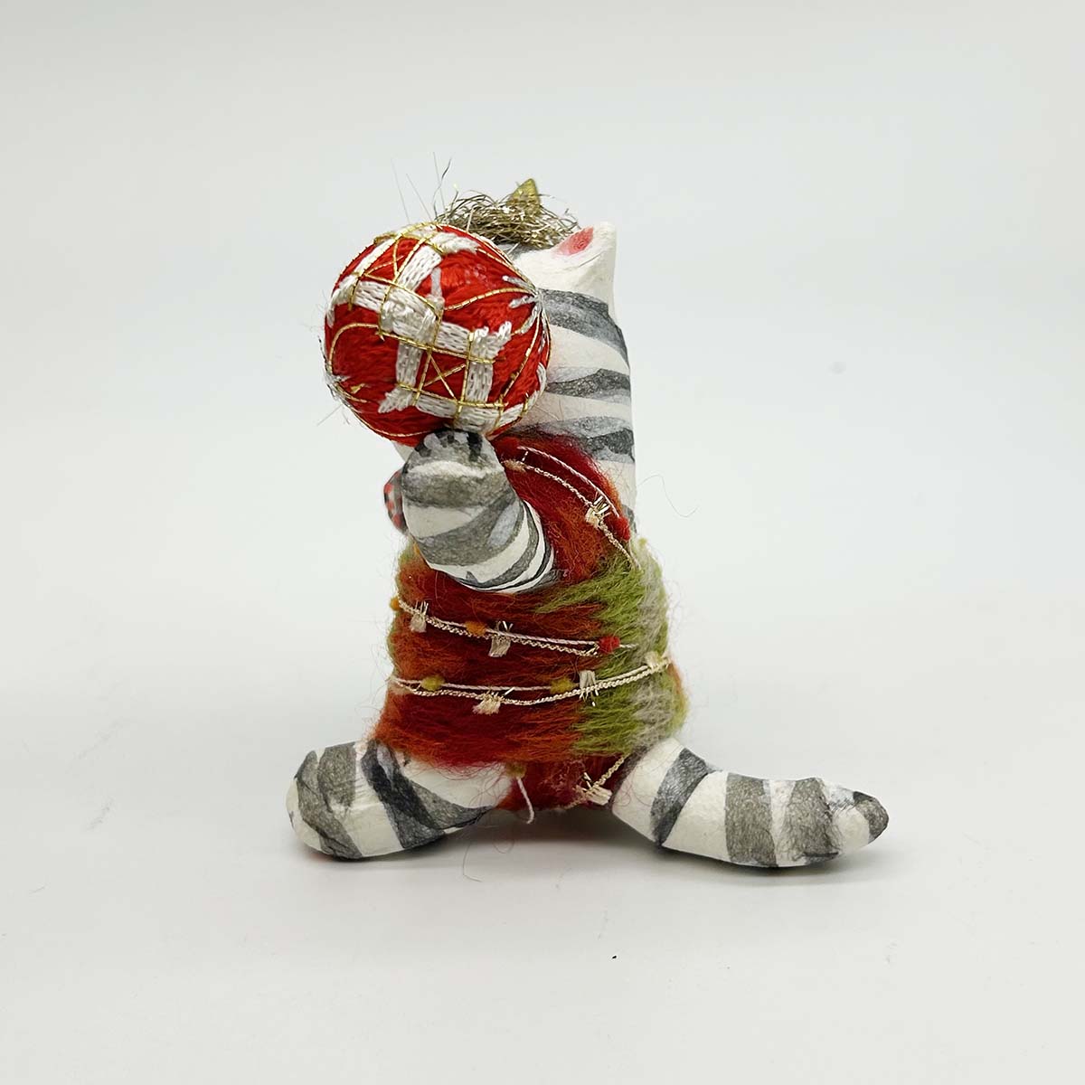 創作猫人形 魔除けの鬼っ子