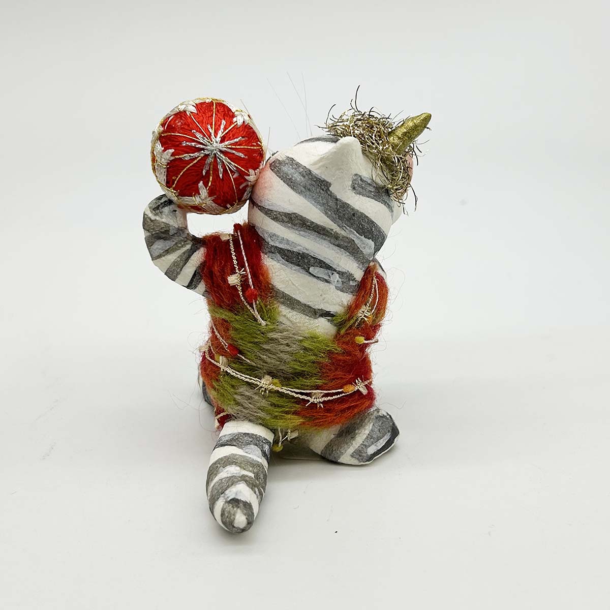 創作猫人形 魔除けの鬼っ子