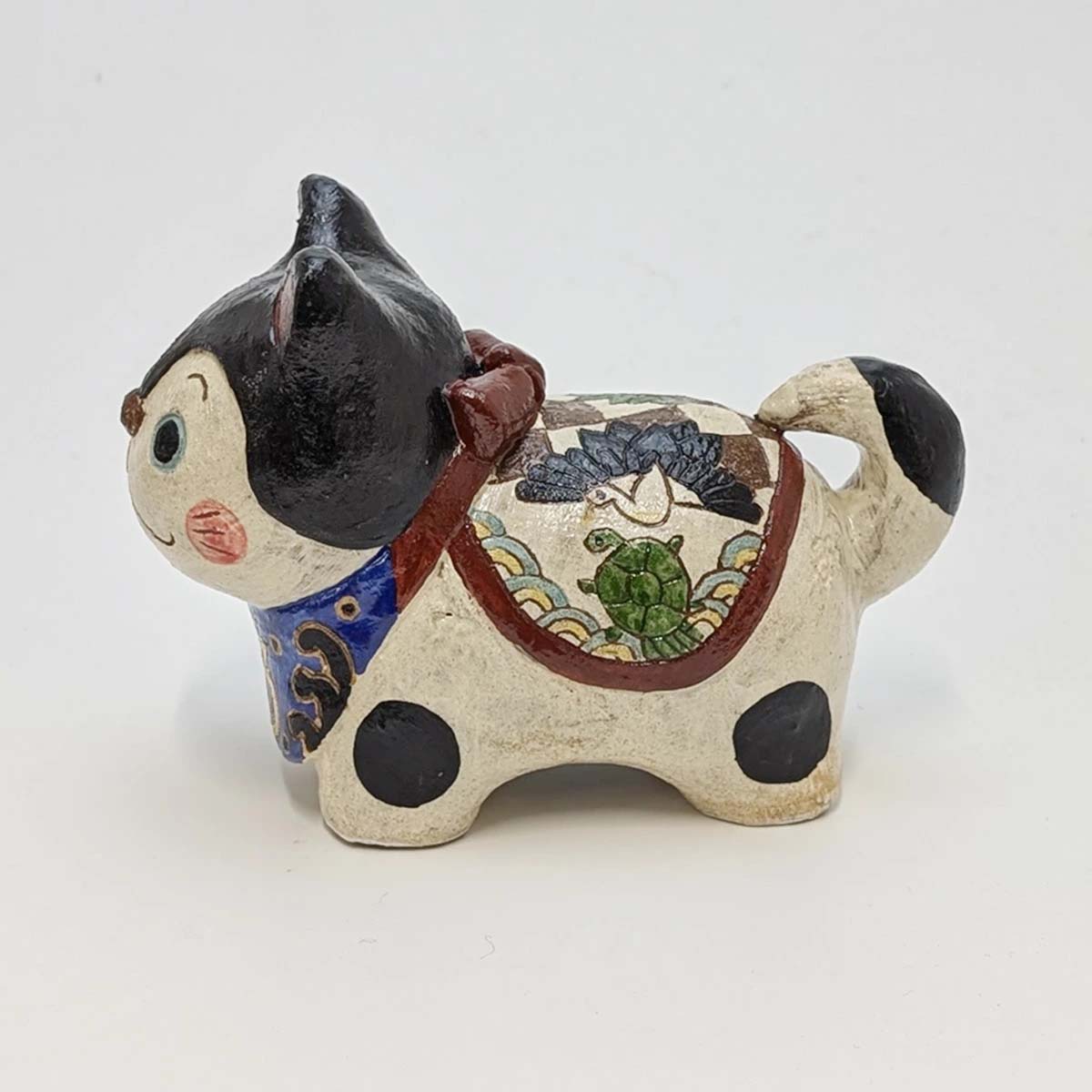 井上翠 信楽焼 陶人形 福犬