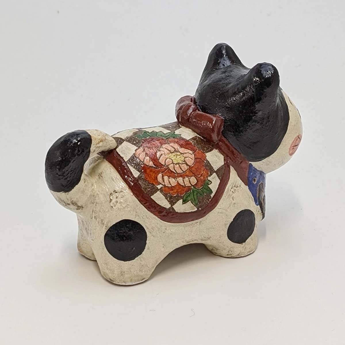 井上翠 信楽焼 陶人形 福犬