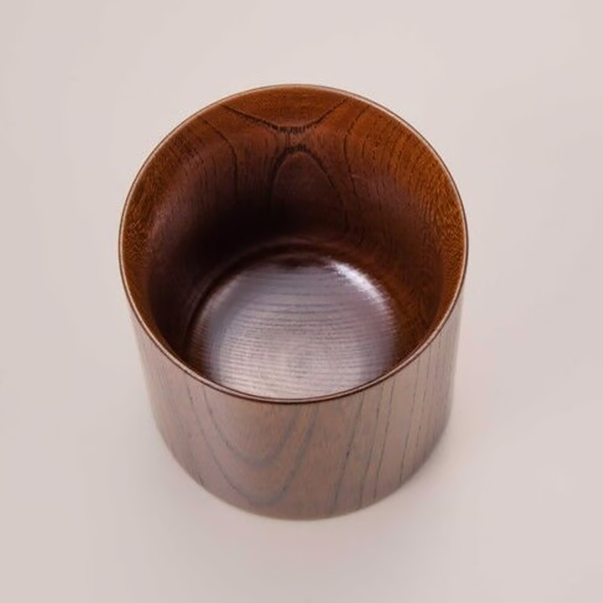 嘉匠菴 Keyaki Mug Cup 内側