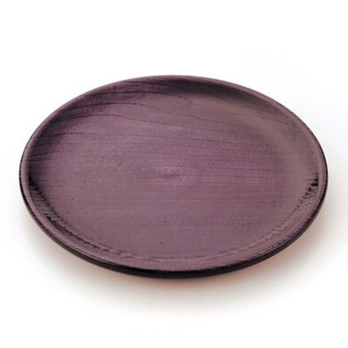 嘉匠菴 栓6.5パン皿 Colorful パープル