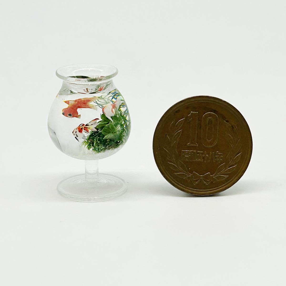 小林美幸 ミニチュア ガラス 金魚