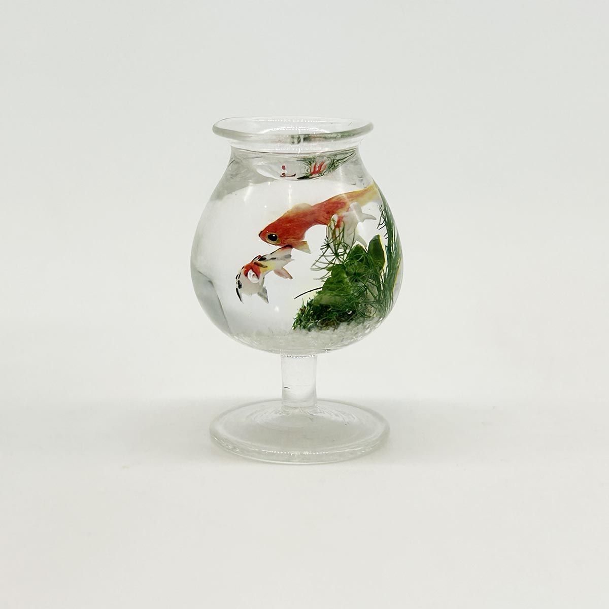 小林美幸 ミニチュア ガラス 金魚