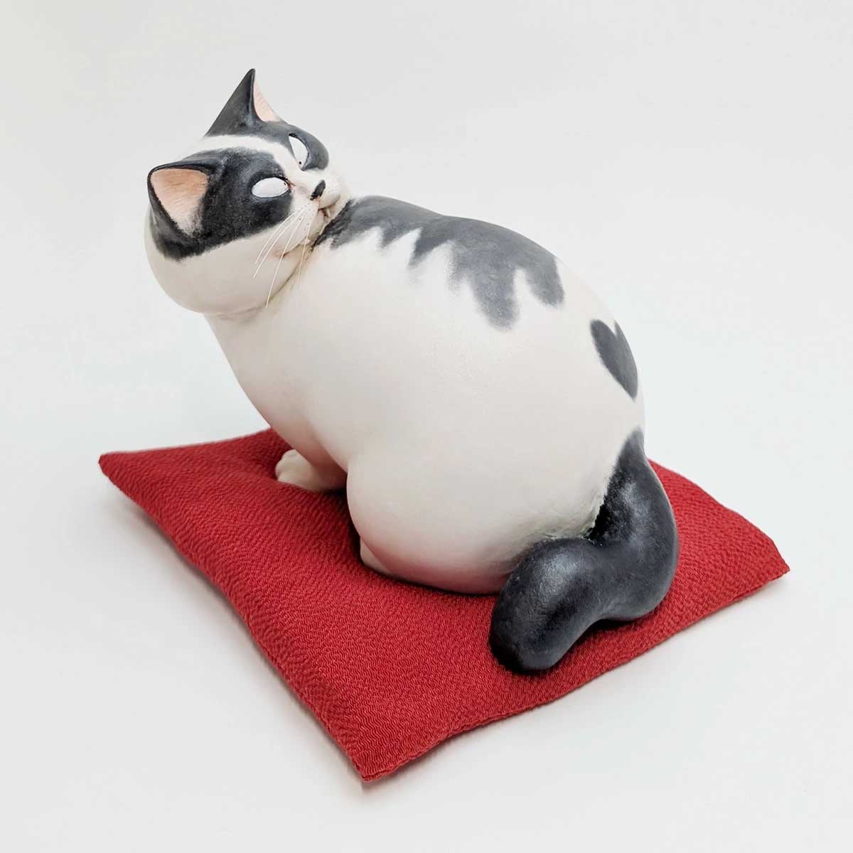 蔵馬工房 なにか！ 猫創作人形