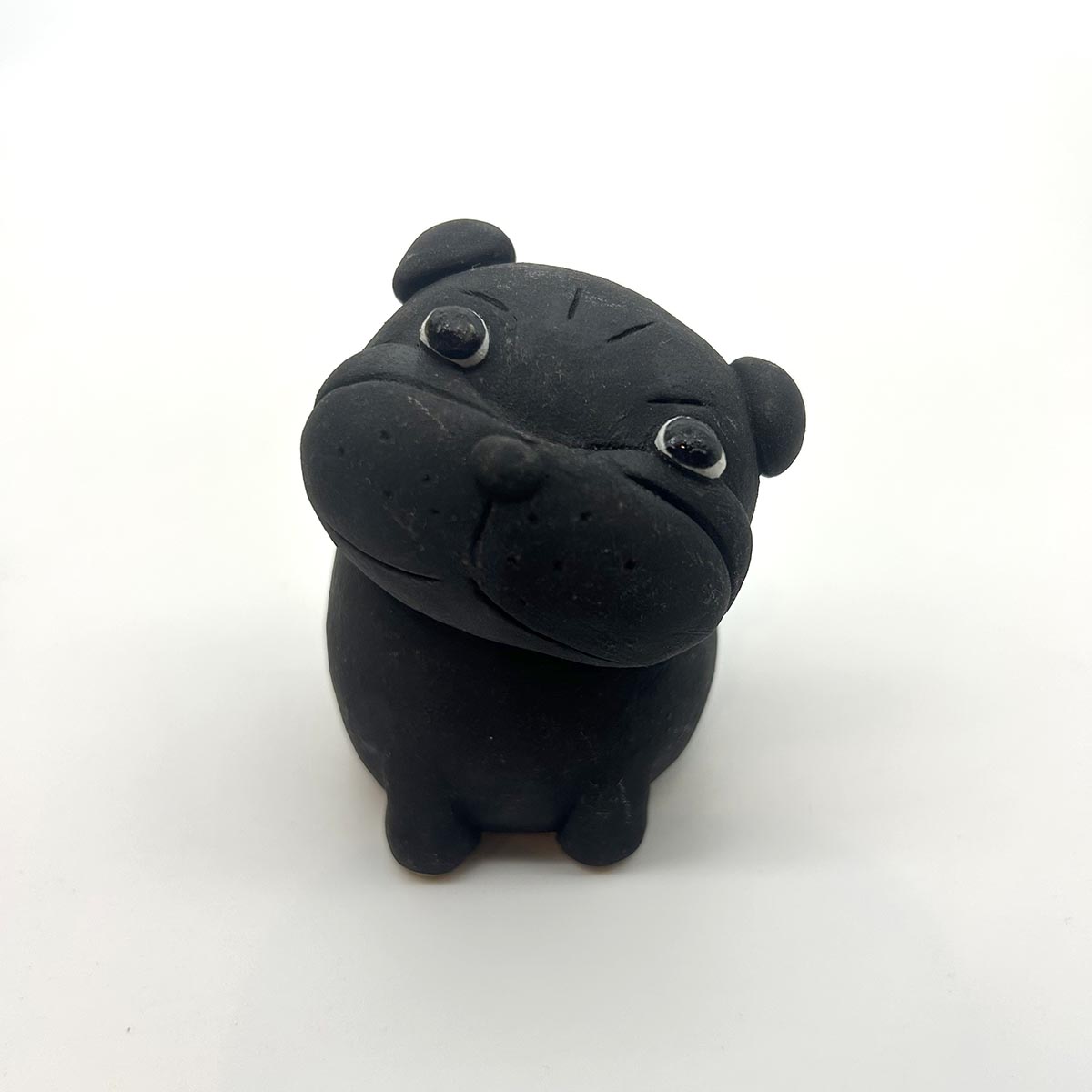 羽田桂子 パグ 黒 1