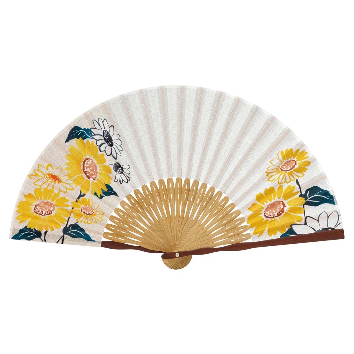 山二 京扇子 ほの花 ヒマワリセット