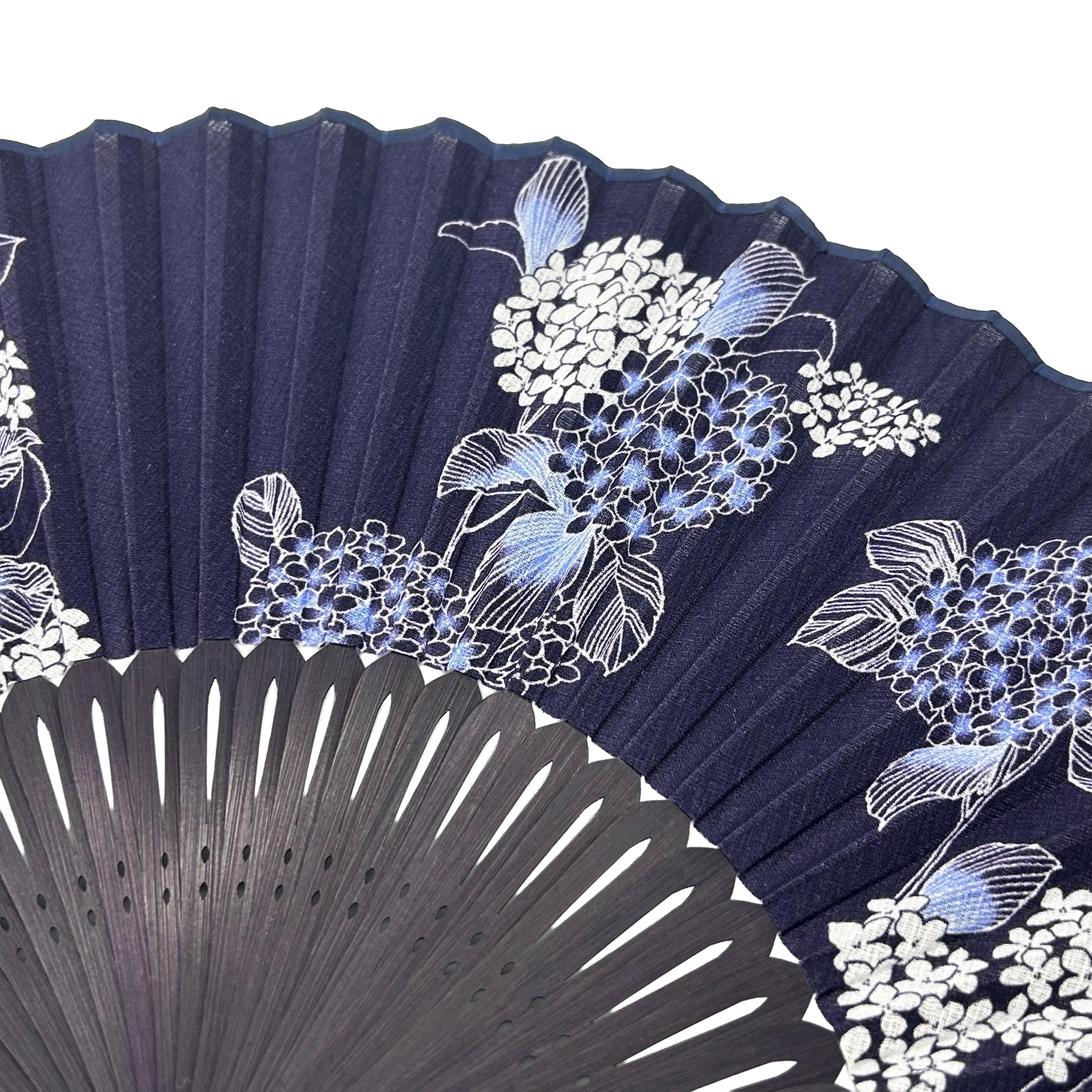 山二 京扇子 ブルーム アジサイ セット