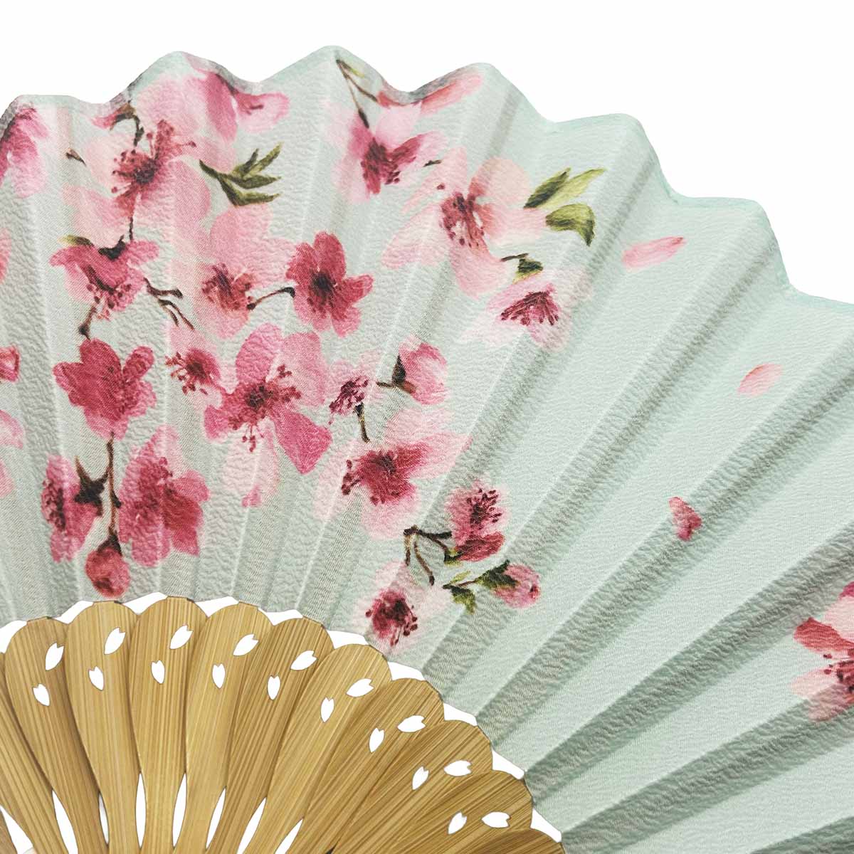 山二 京扇子 姫桜 薄緑 セット