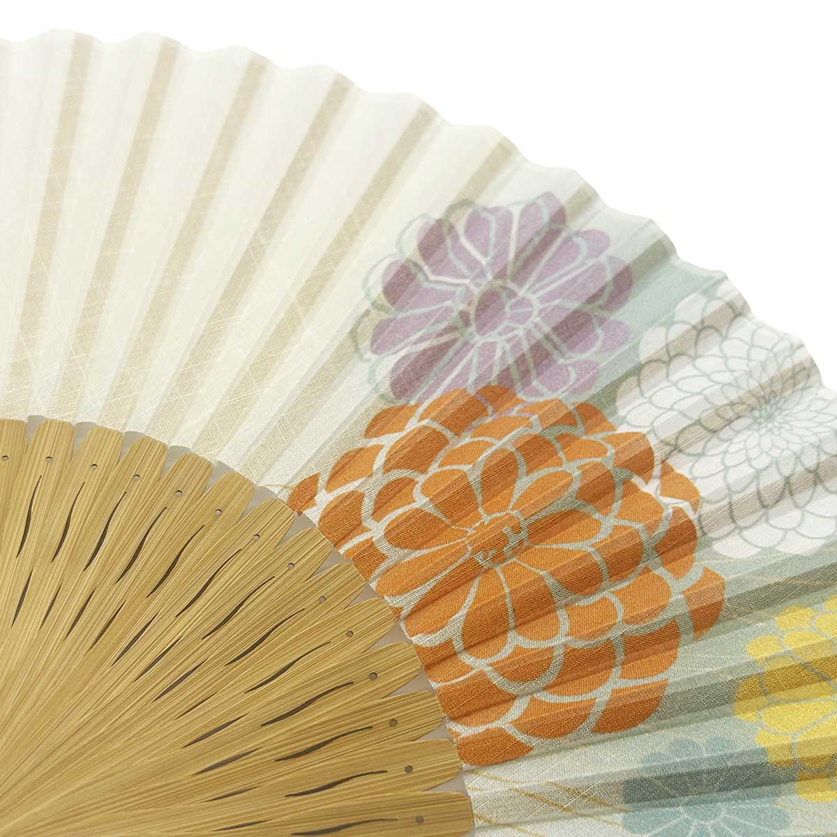 山二 京扇子 舞菊 浅葱 セット