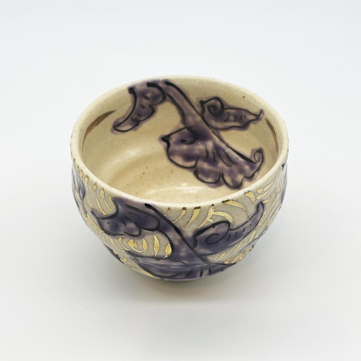 和田一人作　丸碗 なんちゃって大和紋　�@