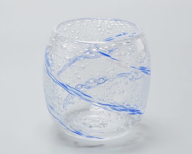琉球ガラス　気泡の海タルグラスⅡ
