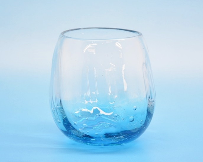 仲本庄吾作(PGO glass art okinawa) 琉球ガラス　海の音タルグラス