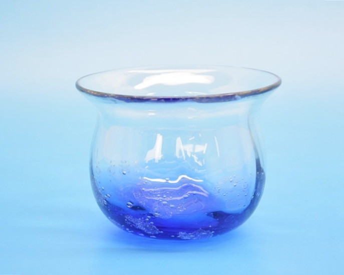 仲本庄吾作(PGO glass art okinawa) | 琉球ガラス 海の音冷茶グラス 