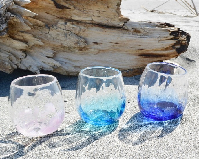 琉球ガラス 海の音タルグラス