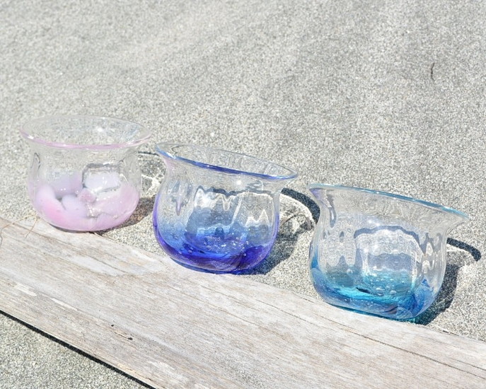 琉球ガラス 海の音冷茶グラス