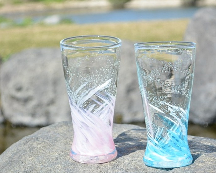 琉球ガラス | 海蛍アイスロンググラス | 和雑貨 四季彩堂