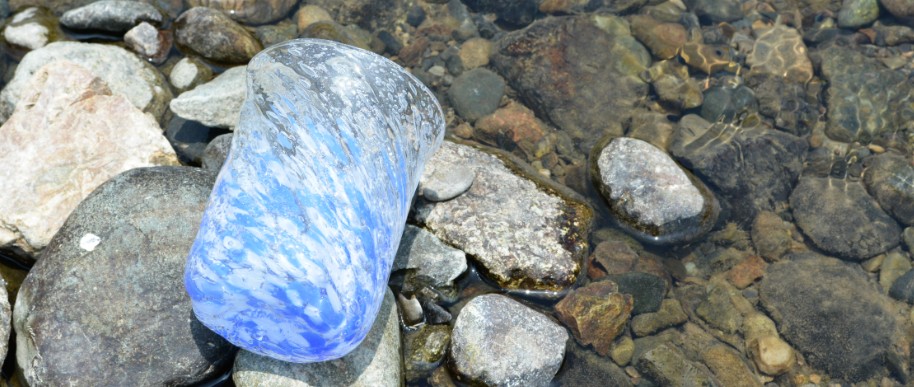 池宮城善郎作　気泡の海　モールグラス