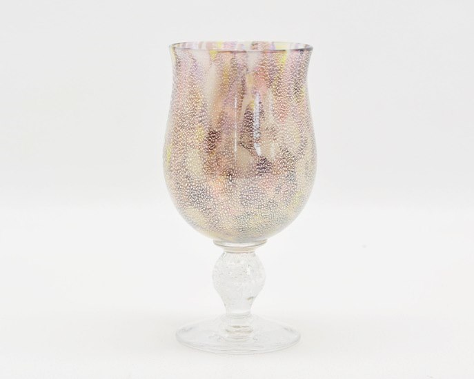 Kim　Glass　Design　小樽ガラス　ワイングラス・yaegasumi　もちやすいワイングラス