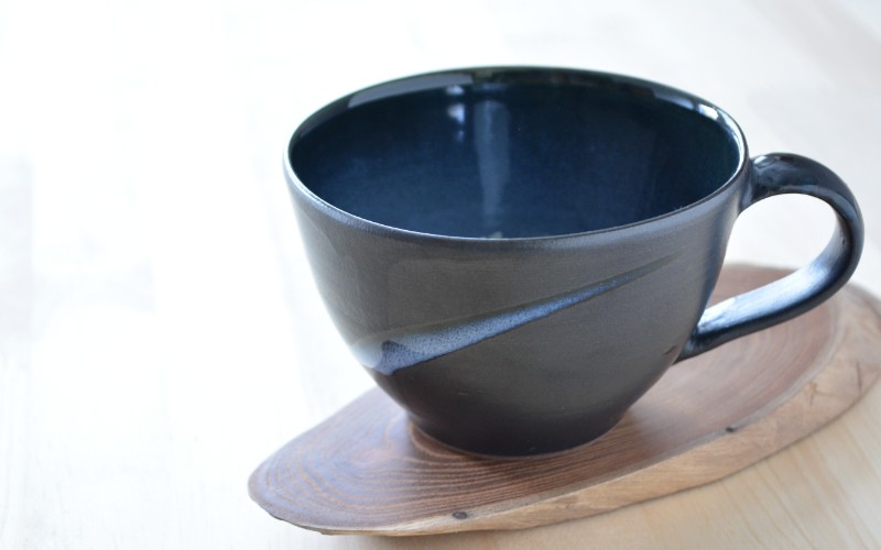 船崎　透作(船崎窯)　萩焼　スープカップ
