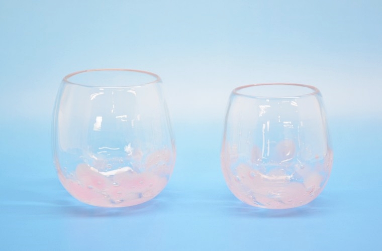 仲本庄吾作(PGO glass art okinawa)　琉球ガラス　海の音タルグラス