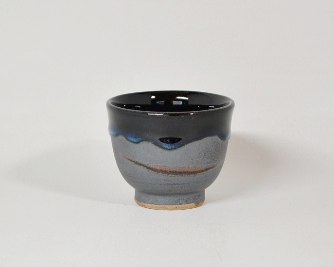 誠実】 「秀山」の刻印のある小石原焼(推定)夫婦湯呑み茶碗 - 食器