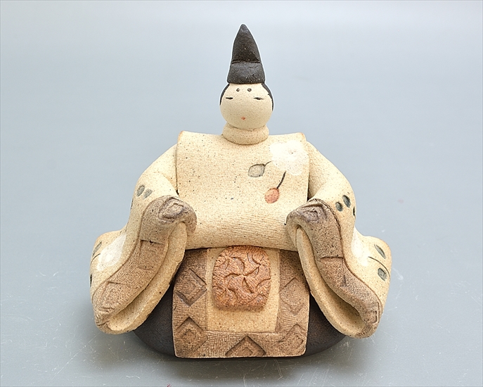 滝上 真由美 わらべ 陶人形 創作陶器 常滑 陶房玄ー c337 - 美術品