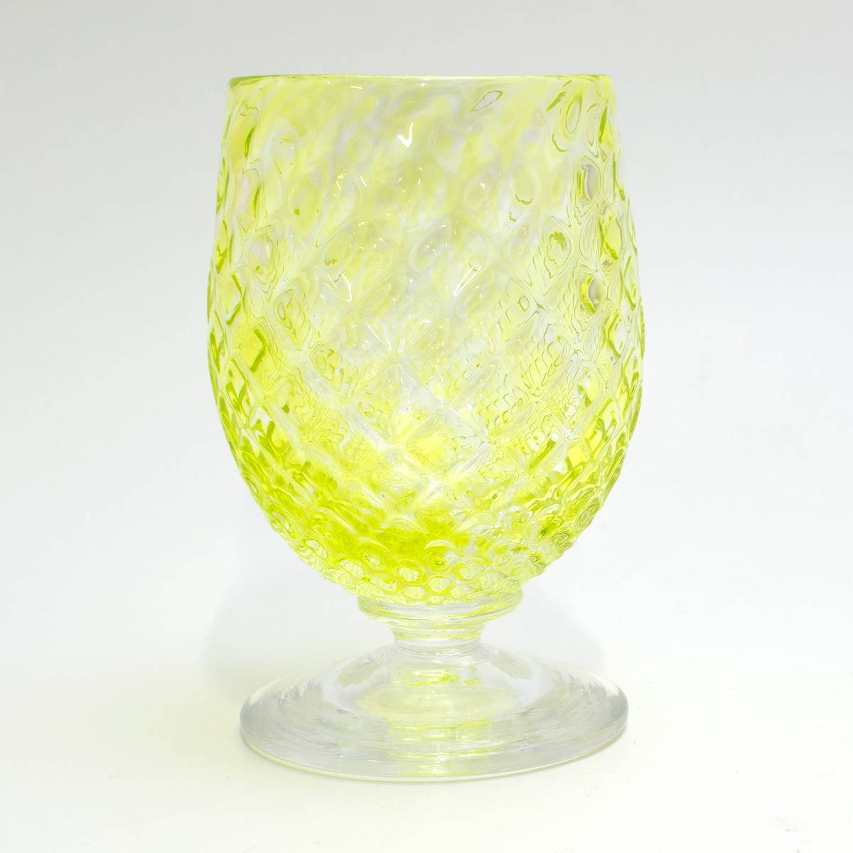 富山ガラス フリーカップ  レモン1